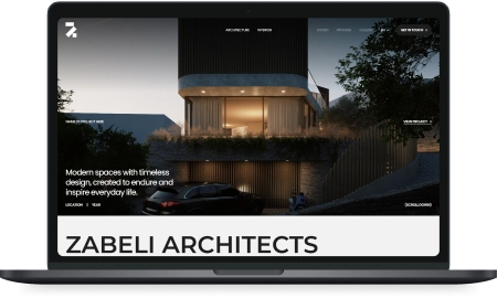 ZABELI ARCHITECTS website